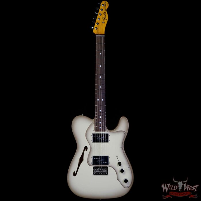 Fender Custom Shop Andy Hicks Masterbuilt 1977 Telecaster Thinline Brazilian Rosewood Fingerboard NOS Antigua - Image 3