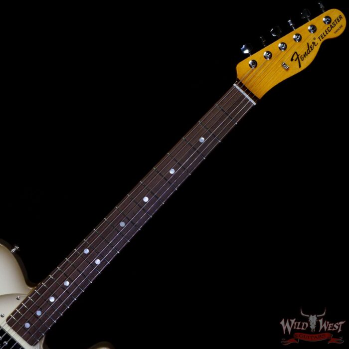 Fender Custom Shop Andy Hicks Masterbuilt 1977 Telecaster Thinline Brazilian Rosewood Fingerboard NOS Antigua - Image 4