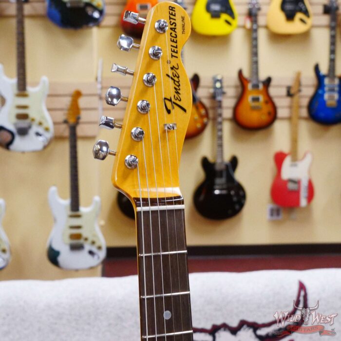 Fender Custom Shop Andy Hicks Masterbuilt 1977 Telecaster Thinline Brazilian Rosewood Fingerboard NOS Antigua - Image 7
