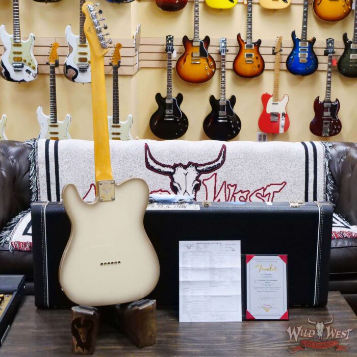 Fender Custom Shop Andy Hicks Masterbuilt 1977 Telecaster Thinline Brazilian Rosewood Fingerboard NOS Antigua - Image 9