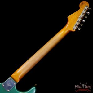 Fender Custom Shop Andy Hicks Masterbuilt 1964 Stratocaster Brazilian Rosewood Board Josefina Hand-Wound Pickups Joueneyman Relic Sherwood Green Metallic - Image 5
