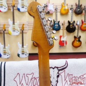 Fender Custom Shop Andy Hicks Masterbuilt 1964 Stratocaster Brazilian Rosewood Board Josefina Hand-Wound Pickups Joueneyman Relic Sherwood Green Metallic - Image 11