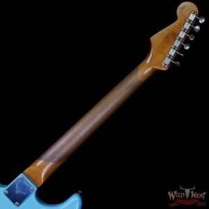 Fender Custom Shop Andy Hicks Masterbuilt 1964 Stratocaster Brazilian Rosewood Board Josefina Hand-Wound Pickups Joueneyman Relic Aged Daphne Blue - Image 5