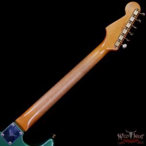 Fender Custom Shop Andy Hicks Masterbuilt 1964 Stratocaster Brazilian Rosewood Board Josefina Pickups Joueneyman Relic Sherwood Green Metallic 7.55 LBS (US Only / No International Shipping) - Image 5