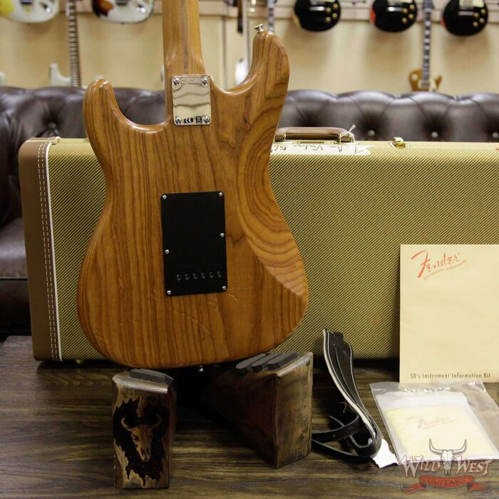 Fender USA FSR American Vintage Limited Edition ‘56 1956 Stratocaster Roasted Natural V1741842 6.55 Lbs - Image 14