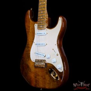 Fender Custom Shop Artisan Claro Walnut Stratocaster Hand-Wound Pickups AAA Birdseye Maple Neck Natural - Image 2