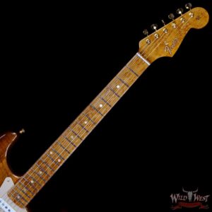 Fender Custom Shop Artisan Claro Walnut Stratocaster Hand-Wound Pickups AAA Birdseye Maple Neck Natural - Image 4