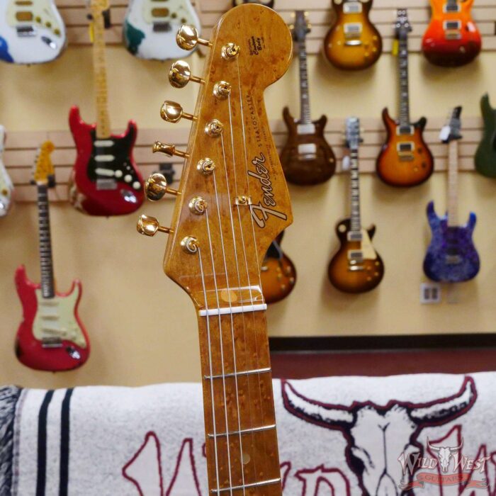 Fender Custom Shop Artisan Claro Walnut Stratocaster Hand-Wound Pickups AAA Birdseye Maple Neck Natural - Image 7