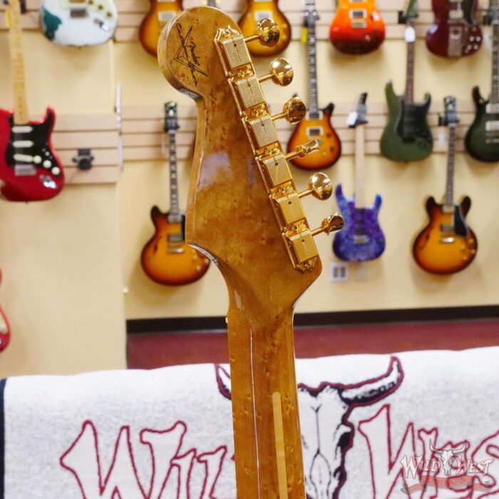Fender Custom Shop Artisan Claro Walnut Stratocaster Hand-Wound Pickups AAA Birdseye Maple Neck Natural - Image 10