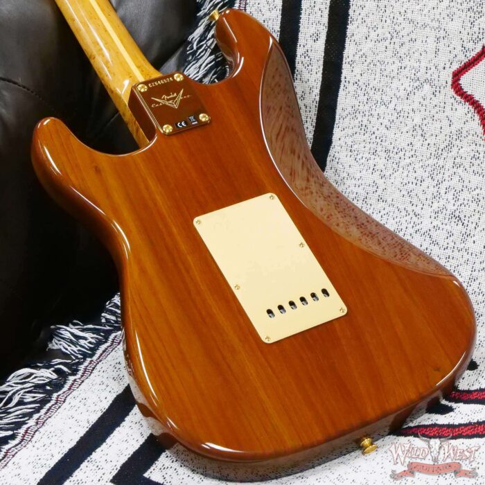 Fender Custom Shop Artisan Claro Walnut Stratocaster Hand-Wound Pickups AAA Birdseye Maple Neck Natural - Image 11
