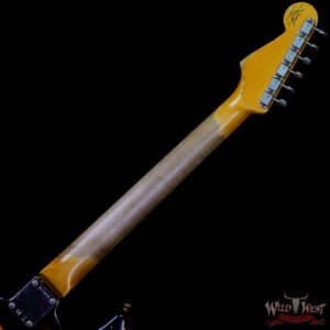 Fender Custom Shop Wild West Black Lightning 2.0 Stratocaster HSS Maple Board 21 Frets Heavy Relic 2 Tone Sunburst - Image 5