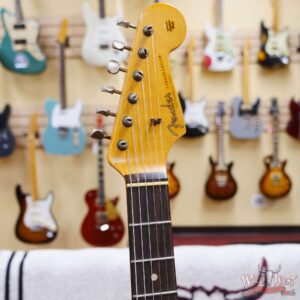 Fender Custom Shop Wild West Black Lightning 2.0 Stratocaster HSS Rosewood Board 22 Frets Heavy Relic Candy Apple Red - Image 7