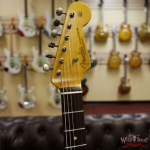 Fender Custom Shop Black Lightning Stratocaster Heavy Relic HSS Rosewood Board Candy Apple Red - Image 7