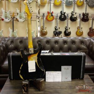 Fender Custom Shop Black Lightning 2.0 Stratocaster Heavy Relic HSS 21 Frets Rosewood Board 3 Tone Sunburst - Image 12