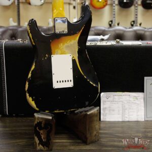 Fender Custom Shop Black Lightning 2.0 Stratocaster Heavy Relic HSS 21 Frets Rosewood Board 3 Tone Sunburst - Image 14