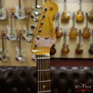 Fender Custom Shop Black Lightning Stratocaster HSS Heavy Relic Rosewood Board 3 Tone Sunburst - Image 7