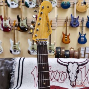 Fender Custom Shop Wild West Black Lightning Stratocaster Floyd Rose HSH Rosewood Board 22 Frets Heavy Relic Candy Apple Red 8.10 lbs - Image 7