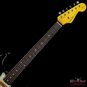 Fender Custom Shop Wild West Black Lightning 2.0 Stratocaster HSS Heavy Relic Rosewood Board 21 Frets 3 Tone Sunburst - Image 4