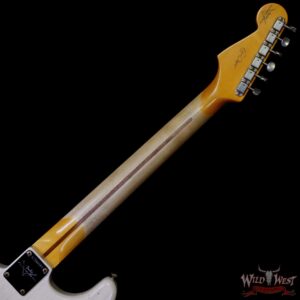 Fender Custom Shop Eric Clapton Signature Stratocaster Maple Fingerboard Journeyman Relic Aged White Blonde 8.05 LBS - Image 5