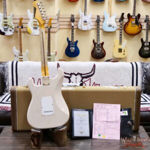 Fender Custom Shop Eric Clapton Signature Stratocaster Maple Fingerboard Journeyman Relic Aged White Blonde 8.05 LBS - Image 10