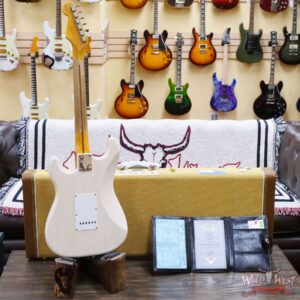 Fender Custom Shop Eric Clapton Signature Stratocaster Maple Fingerboard Journeyman Relic Aged White Blonde - Image 9