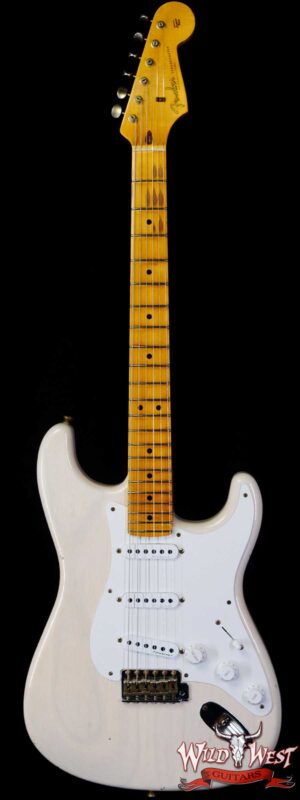 Fender Custom Shop Eric Clapton Signature Stratocaster Maple Fingerboard Journeyman Relic Aged White Blonde