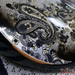 Fender Custom Shop Limited Edition Custom Jazzmaster Maple Fingerboard Relic Aged Black Paisley - Image 9