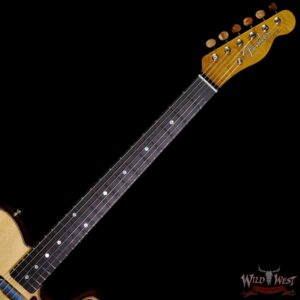 Fender Custom Shop Ltd Knotty Pine Telecaster Thinline Hand-Wound Pickups Aged Natural - Image 4