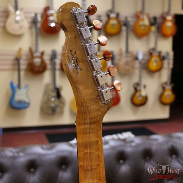 Fender Custom Shop Ltd Knotty Pine Telecaster Thinline Hand-Wound Pickups Aged Natural - Image 10