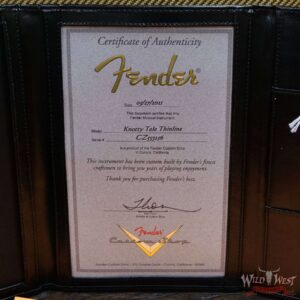 Fender Custom Shop Ltd Knotty Pine Telecaster Thinline Hand-Wound Pickups Aged Natural - Image 12