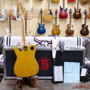 Fender Custom Shop Wild West Guitars Exclusive John 5 “Goldie” Telecaster HH NOS Frost Gold # 12 of 20 - Image 10