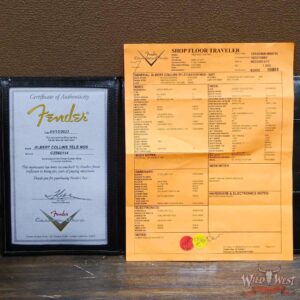 Fender Custom Shop Albert Collins Signature Telecaster Maple Fingerboard NOS Natural - Image 12