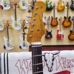 Fender Custom Shop 1963 Stratocaster Hand-Wound Pickups Roasted Maple Neck Relic Aged Lake Placid Blue - Image 7