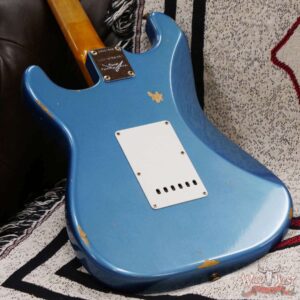 Fender Custom Shop 1963 Stratocaster Hand-Wound Pickups Roasted Maple Neck Relic Aged Lake Placid Blue - Image 12