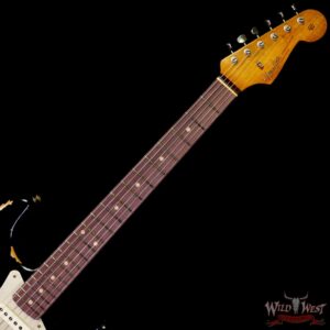 Fender Custom Shop Limited Edition 1959 59’ Roasted Stratocaster Heavy Relic Aged Black - Image 4