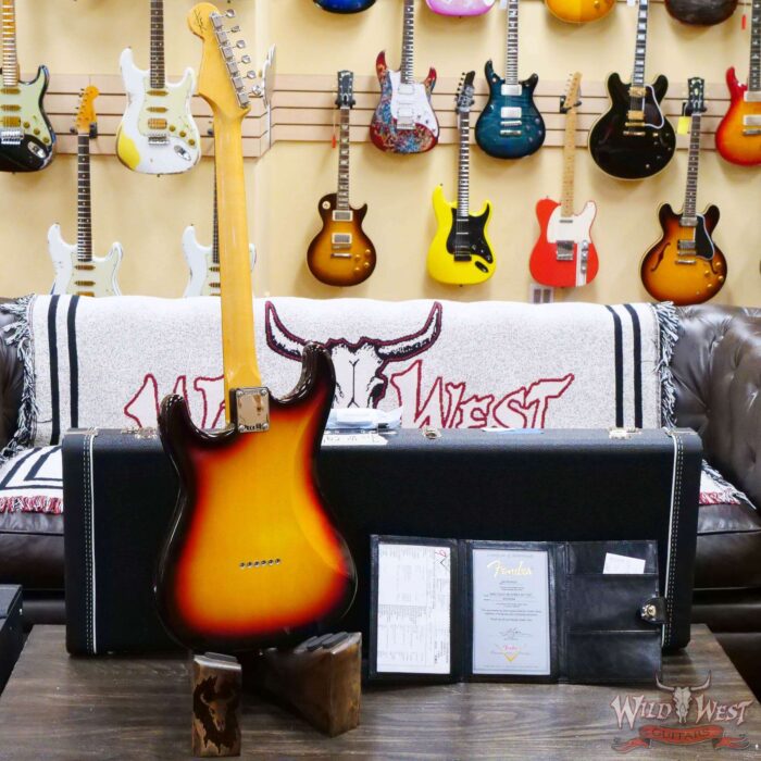 Fender Custom Shop Vintage Custom ‘59 1959 Hardtail Stratocaster Time Capsule Package Chocolate 3-Color Sunburst - Image 9