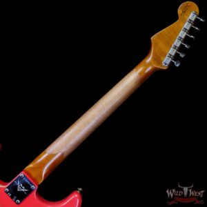 Fender Custom Shop Limited Edition 1959 59’ Stratocaster Roasted Neck Heavy Relic Aged Fiesta Red - Image 5