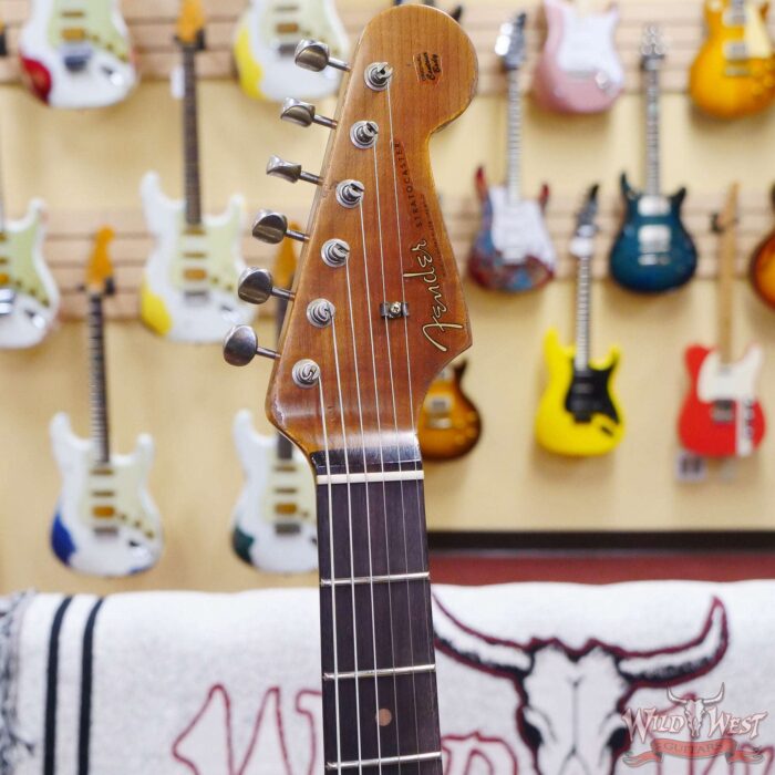 Fender Custom Shop Limited Edition 1959 59’ Stratocaster Roasted Neck Heavy Relic Aged Fiesta Red - Image 7