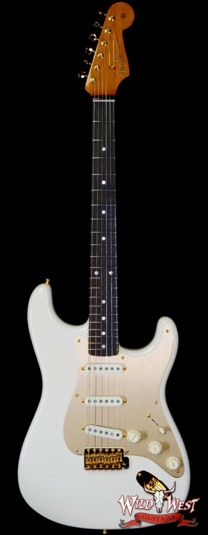 Fender Custom Shop Limited Edition Roasted Stratocaster Special NOS Aged Olympic White - Image 1