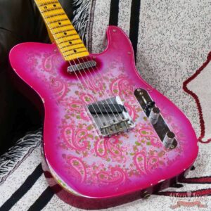 Fender Custom Shop Limited Edition ‘68 Tele 1968 Telecaster Relic Pink Paisley - Image 8