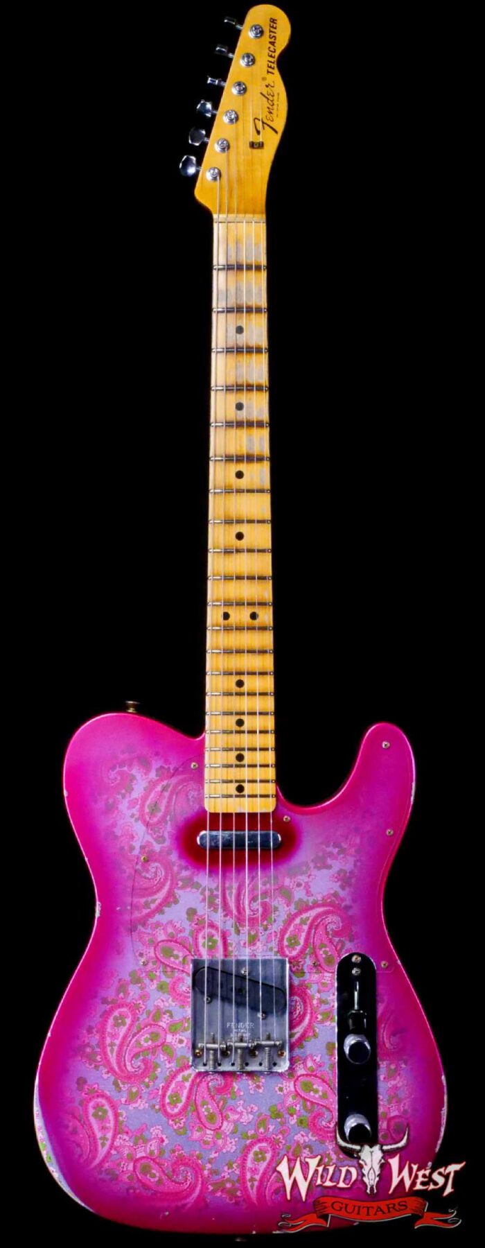 Fender Custom Shop Limited Edition ‘68 Tele 1968 Telecaster Relic Pink Paisley - Image 1