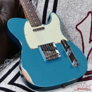 Fender Custom Shop Limiited Edition 1960 Telecaster Relic Aged Ocean Turquoise 7.40 lbs - Image 8