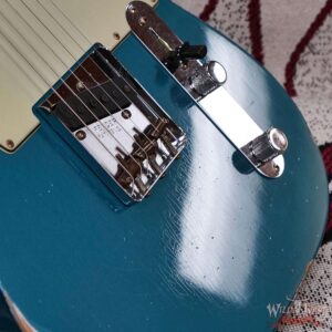 Fender Custom Shop Limiited Edition 1960 Telecaster Relic Aged Ocean Turquoise 7.40 lbs - Image 9
