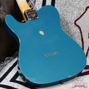 Fender Custom Shop Limiited Edition 1960 Telecaster Relic Aged Ocean Turquoise 7.40 lbs - Image 12