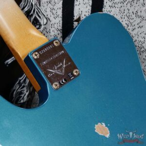 Fender Custom Shop Limiited Edition 1960 Telecaster Relic Aged Ocean Turquoise 7.40 lbs - Image 13