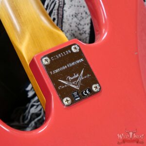 Fender Custom Shop Limited Edition 1964 Jazz Bass Journeyman Relic Aged Fiesta Red 9.15 lbs - Image 12