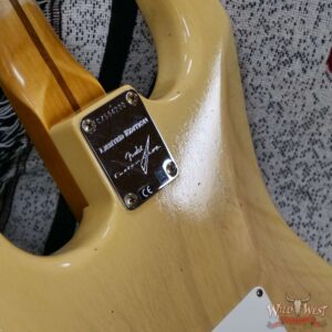 Fender Custom Shop Limited Edition 1956 Stratocaster Hand-Wound Tomatillo Pickups Journeyman Relic with Heavy Checking Natural Blonde 7.40 lbs - Image 13