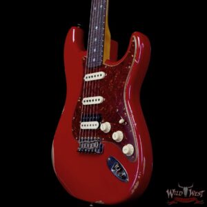 Fender Custom Shop Limited Edition 1967 HSS Stratocaster Relic Aged Dakota Red 8.00 lbs - Image 2