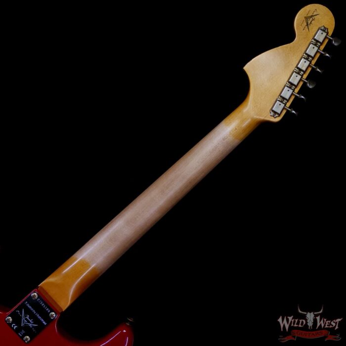 Fender Custom Shop Limited Edition 1967 HSS Stratocaster Relic Aged Dakota Red 8.00 lbs - Image 5