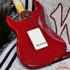 Fender Custom Shop Limited Edition 1967 HSS Stratocaster Relic Aged Dakota Red 8.00 lbs - Image 12